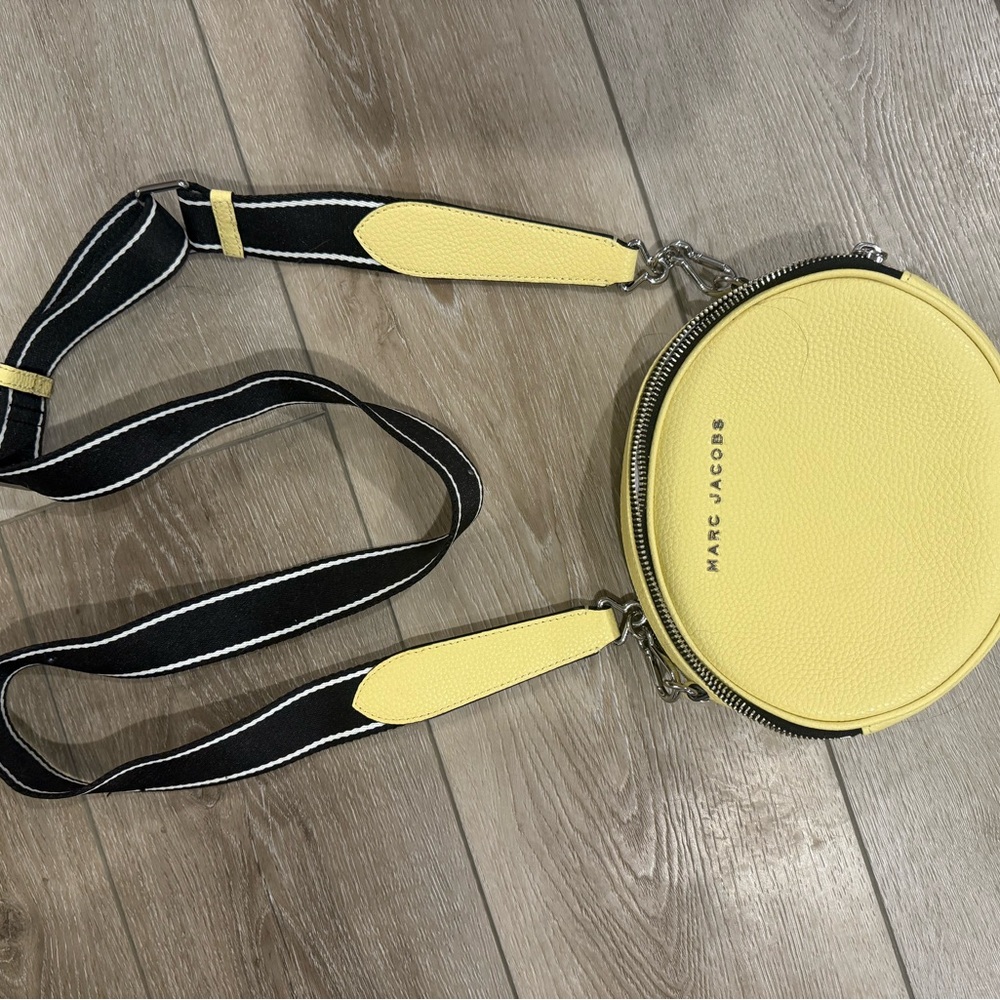 Marc Jacobs Round Yellow Crossbody Bag